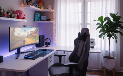 comfortable gaming room inspiration