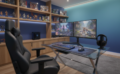 gaming room wall color ideas