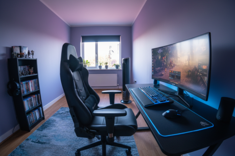 small gaming room airflow ideas